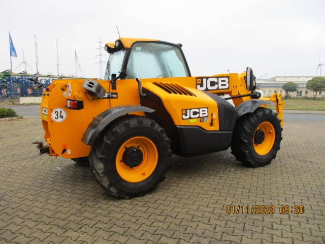 JCB 531-70 Agri - Teleskopiskais iekrāvējs: foto 5 JCB 531-70 Agri - Teleskopiskais iekrāvējs: foto 5