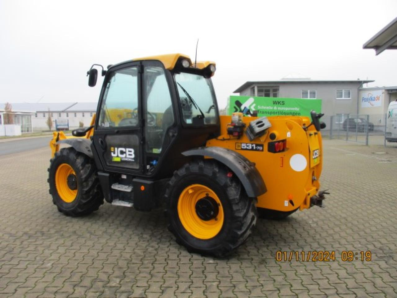 JCB 531-70 Agri - Teleskopiskais iekrāvējs: foto 1 JCB 531-70 Agri - Teleskopiskais iekrāvējs: foto 1