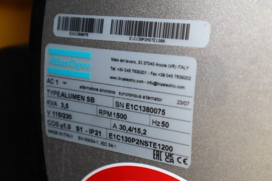 Atlas Copco Hilight B6+ KD Valid inspection, *Guarantee! Max B - Apgaismojuma stabs: foto 4 Atlas Copco Hilight B6+ KD Valid inspection, *Guarantee! Max B - Apgaismojuma stabs: foto 4