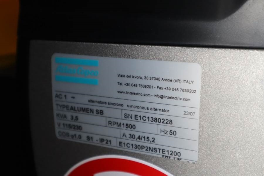Atlas Copco Hilight B6+ KD Valid inspection, *Guarantee! Max B - Apgaismojuma stabs: foto 5 Atlas Copco Hilight B6+ KD Valid inspection, *Guarantee! Max B - Apgaismojuma stabs: foto 5