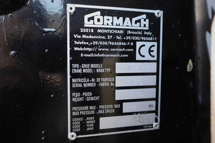 Visurgājējs celtnis Cormach R540 B8X2 Scania 110000-E8F206 A.S.C, Diesel, Eur: foto 6
