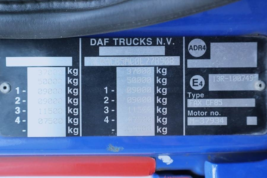 DAF CF85 With THOR 0K6 CRANE Dutch Registration, Thor - Visurgājējs celtnis: foto 5 DAF CF85 With THOR 0K6 CRANE Dutch Registration, Thor - Visurgājējs celtnis: foto 5
