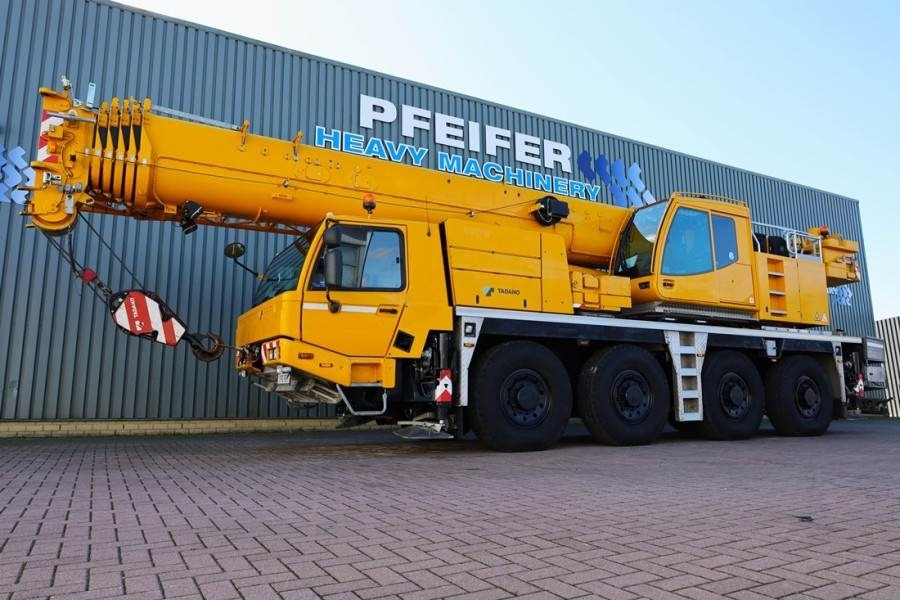 Faun ATF70G-4 8x8 Drive And 8-Wheel Steering, 70t Capac - Visurgājējs celtnis: foto 1 Faun ATF70G-4 8x8 Drive And 8-Wheel Steering, 70t Capac - Visurgājējs celtnis: foto 1