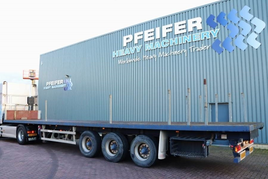 Groenewegen DRO-12-27 3 Axle Trailer, 32t Capacity, BPW Axles - Bortu puspiekabe/ Platforma: foto 4 Groenewegen DRO-12-27 3 Axle Trailer, 32t Capacity, BPW Axles - Bortu puspiekabe/ Platforma: foto 4