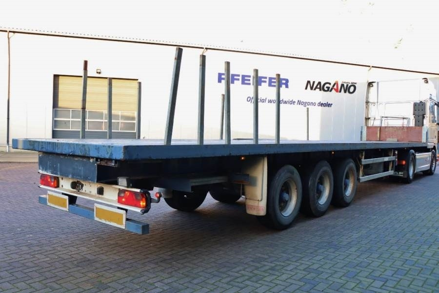 Groenewegen DRO-12-27 3 Axle Trailer, 32t Capacity, BPW Axles - Bortu puspiekabe/ Platforma: foto 3 Groenewegen DRO-12-27 3 Axle Trailer, 32t Capacity, BPW Axles - Bortu puspiekabe/ Platforma: foto 3