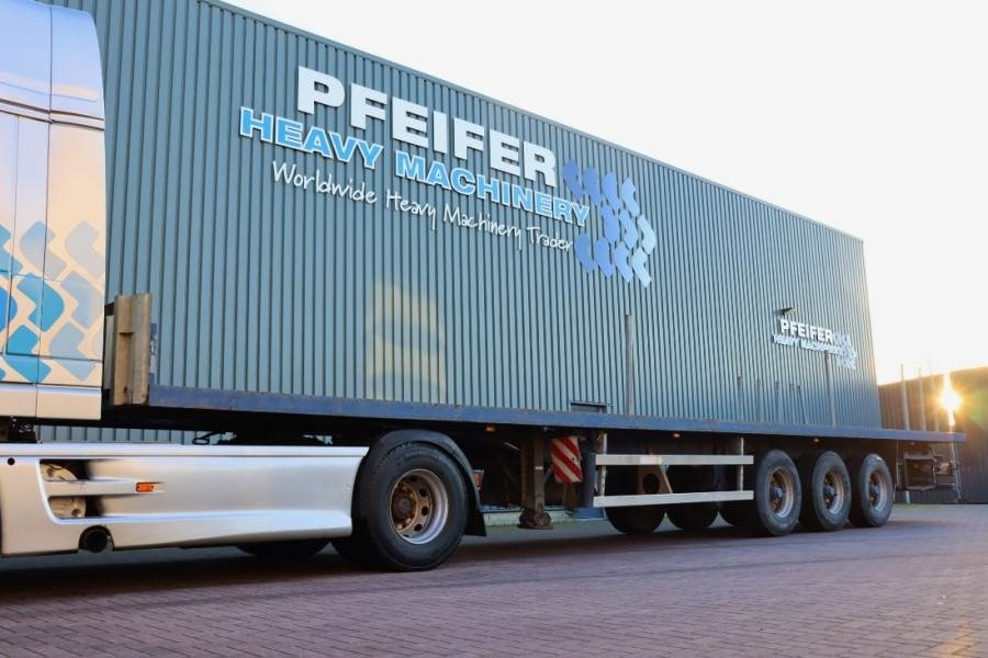 Groenewegen DRO-12-27 3 Axle Trailer, 32t Capacity, BPW Axles - Bortu puspiekabe/ Platforma: foto 1 Groenewegen DRO-12-27 3 Axle Trailer, 32t Capacity, BPW Axles - Bortu puspiekabe/ Platforma: foto 1