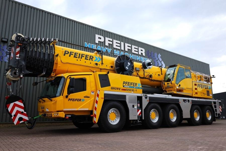 Grove GMK5250XL-1 Available For Rent, Dutch Registration - Visurgājējs celtnis: foto 1 Grove GMK5250XL-1 Available For Rent, Dutch Registration - Visurgājējs celtnis: foto 1