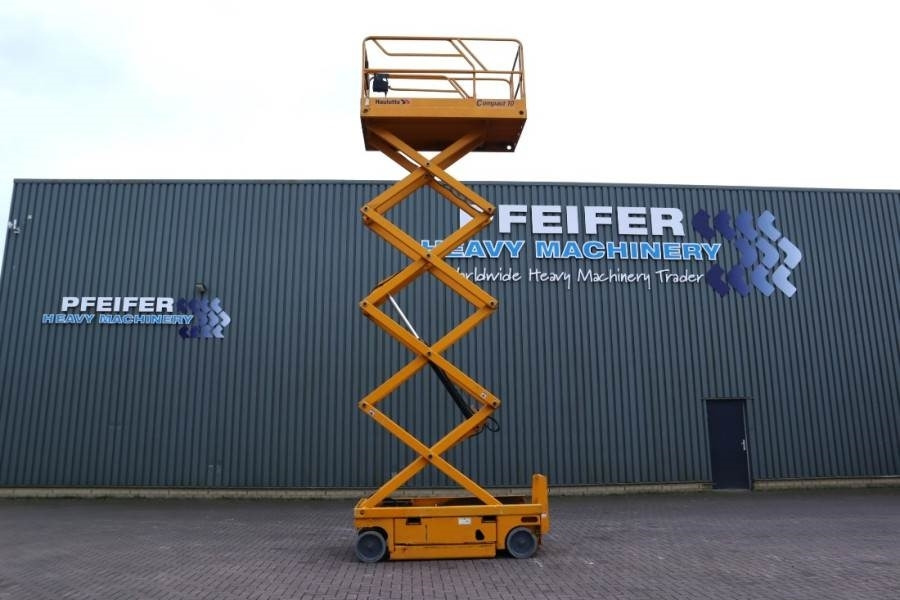 Haulotte Compact 10 Electric, 10m Working Height, 450kg Cap - Šķērveida pacēlājs: foto 3 Haulotte Compact 10 Electric, 10m Working Height, 450kg Cap - Šķērveida pacēlājs: foto 3