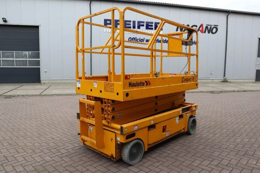 Haulotte Compact 10 Electric, 10m Working Height, 450kg Cap - Šķērveida pacēlājs: foto 2 Haulotte Compact 10 Electric, 10m Working Height, 450kg Cap - Šķērveida pacēlājs: foto 2