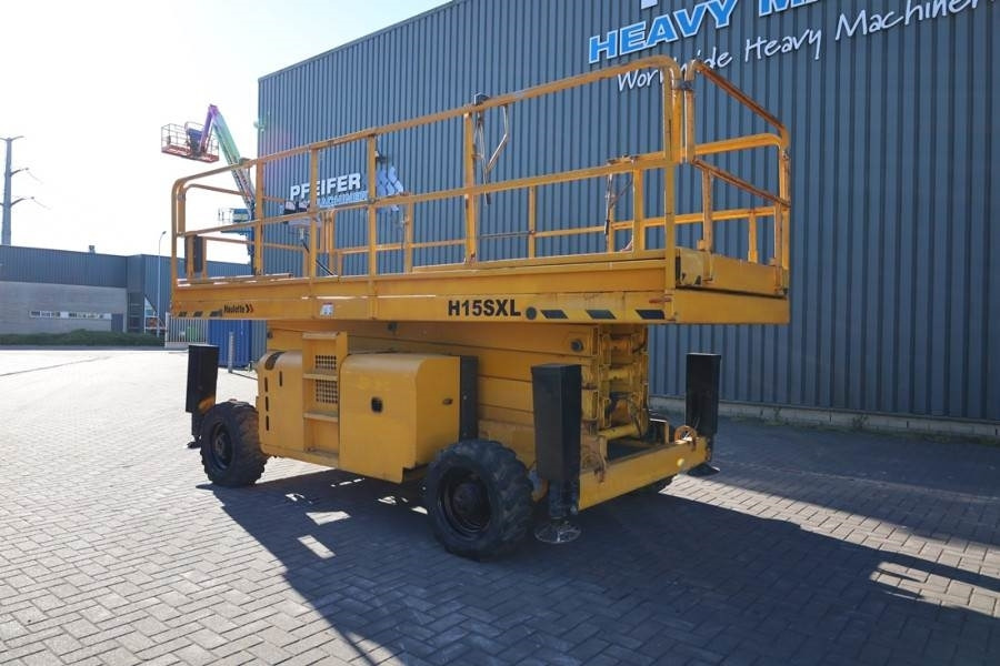 Šķērveida pacēlājs Haulotte H15SXL Diesel, 4x4 Drive, 15m Working Height, 500k: foto 8