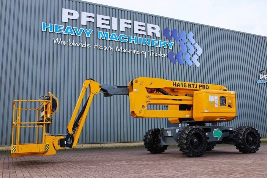 Haulotte HA16RTJ PRO Diesel, 4x4x4 Drive, 16 m Working Heig - Izlices pacēlājs: foto 1 Haulotte HA16RTJ PRO Diesel, 4x4x4 Drive, 16 m Working Heig - Izlices pacēlājs: foto 1