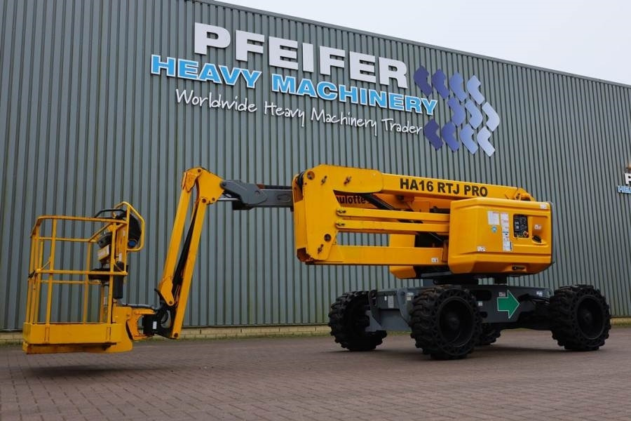Haulotte HA16RTJ Pro Diesel, 4x4x4 Drive, 16 m Working Heig - Izlices pacēlājs: foto 1 Haulotte HA16RTJ Pro Diesel, 4x4x4 Drive, 16 m Working Heig - Izlices pacēlājs: foto 1