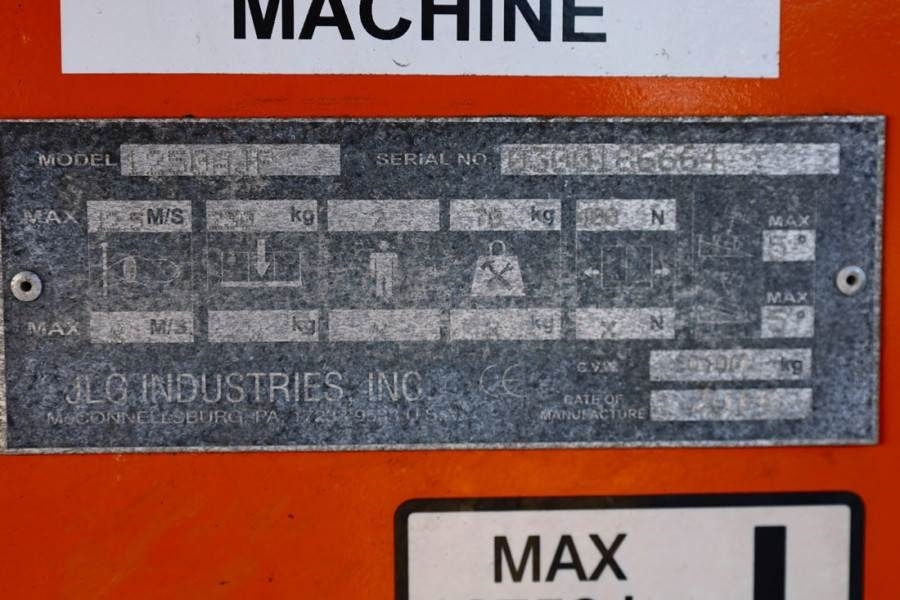 Izlices pacēlājs JLG 1250AJP Diesel, 4x4x4 Drive, 40.1m Working Height,: foto 7