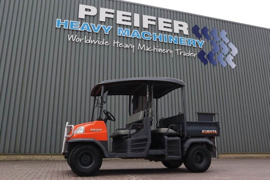 Kubota RTV1140CPX 4x4 Dutch Registration, Diesel, 4x4 Dri - Kvadricikls: foto 1 Kubota RTV1140CPX 4x4 Dutch Registration, Diesel, 4x4 Dri - Kvadricikls: foto 1