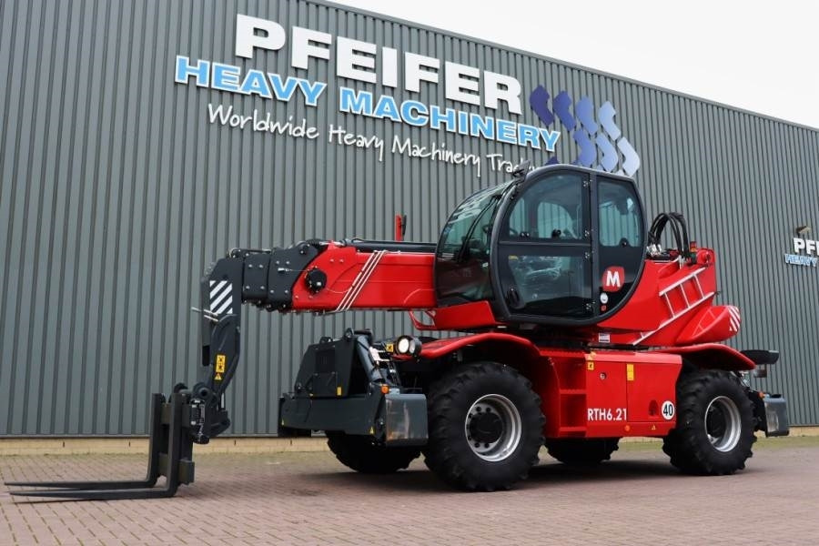 Magni RTH 6.21-D/D 6000kg Capacity, 21m Lifting Height, - Teleskopiskais iekrāvējs: foto 1 Magni RTH 6.21-D/D 6000kg Capacity, 21m Lifting Height, - Teleskopiskais iekrāvējs: foto 1
