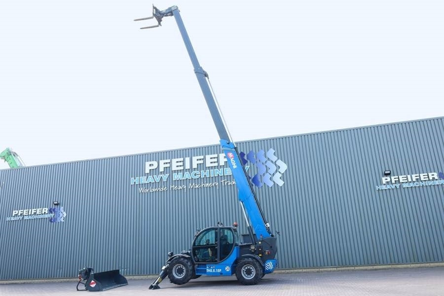 Magni - TH5,5.15-D7/D Diesel, 4x4x4 Drive, 5.5t Ca - Teleskopiskais iekrāvējs: foto 3 Magni - TH5,5.15-D7/D Diesel, 4x4x4 Drive, 5.5t Ca - Teleskopiskais iekrāvējs: foto 3