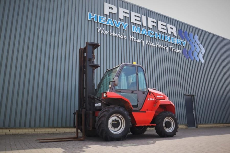 Manitou M30-4 Diesel, 4x4 Drive, 3t Capacity, Triplex Mast - Bezceļu autokrāvējs: foto 1 Manitou M30-4 Diesel, 4x4 Drive, 3t Capacity, Triplex Mast - Bezceļu autokrāvējs: foto 1