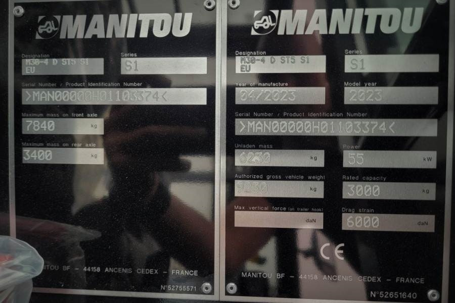 Manitou M30-4 Valid inspection, *Guarantee, Diesel, 4x4 Dr - Bezceļu autokrāvējs: foto 5 Manitou M30-4 Valid inspection, *Guarantee, Diesel, 4x4 Dr - Bezceļu autokrāvējs: foto 5