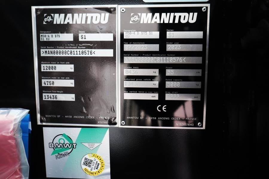 Manitou M50-4 Valid Inspection, *Guarantee, Diesel, 4x4 Dr - Bezceļu autokrāvējs: foto 5 Manitou M50-4 Valid Inspection, *Guarantee, Diesel, 4x4 Dr - Bezceļu autokrāvējs: foto 5
