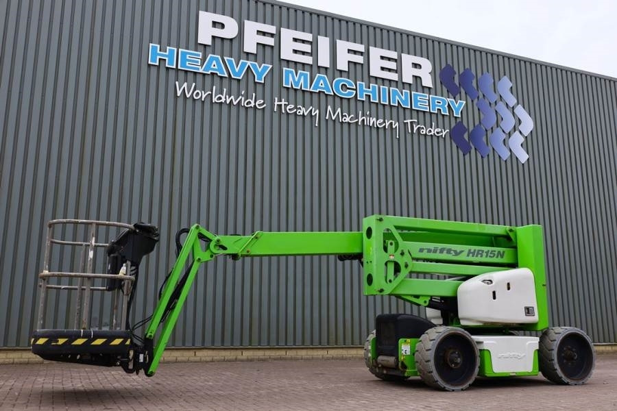 Niftylift HR15N Hybrid MK3 Hybrid, 4x2 Drive, 15.5m Working - Izlices pacēlājs: foto 1 Niftylift HR15N Hybrid MK3 Hybrid, 4x2 Drive, 15.5m Working - Izlices pacēlājs: foto 1