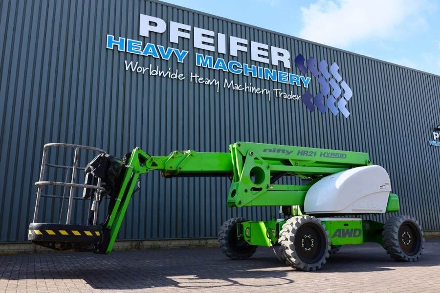 Niftylift HR21 HYBRID Hybrid, 4x4 Drive, 21m Working Height, - Izlices pacēlājs: foto 1 Niftylift HR21 HYBRID Hybrid, 4x4 Drive, 21m Working Height, - Izlices pacēlājs: foto 1