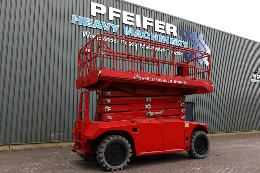 PB LIFT S175-19E 4x4 Electric, 4x4 Drive, 18.1m Worki - Šķērveida pacēlājs: foto 1 PB LIFT S175-19E 4x4 Electric, 4x4 Drive, 18.1m Worki - Šķērveida pacēlājs: foto 1