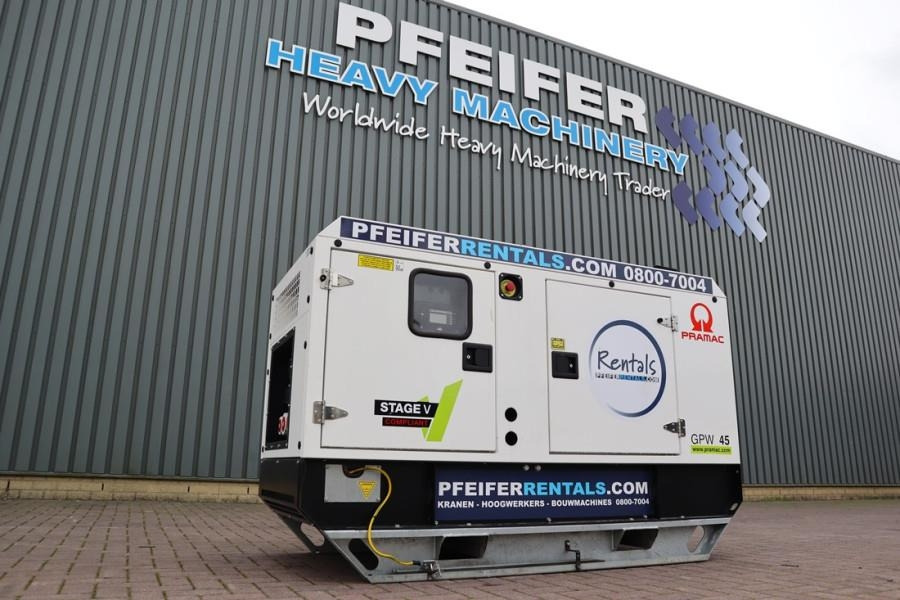 Pramac GPW45Y/FS5 Valid inspection, *Guarantee! Diesel, 4 - Elektroģenerators: foto 1 Pramac GPW45Y/FS5 Valid inspection, *Guarantee! Diesel, 4 - Elektroģenerators: foto 1