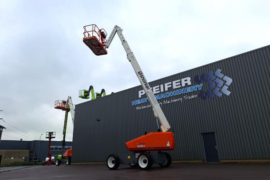 Teleskopiskais pacēlājs Snorkel 660SJ Valid Inspection, *Guarantee! CE, Diesel, 4x: foto 11