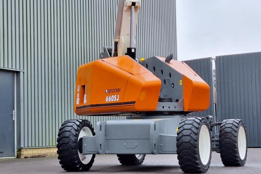 Teleskopiskais pacēlājs Snorkel 660SJ Valid Inspection, *Guarantee! CE, Diesel, 4x: foto 10