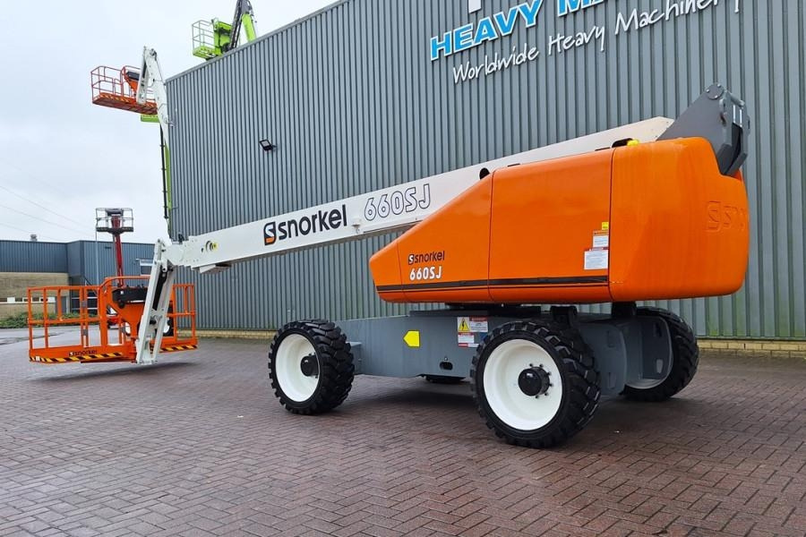 Teleskopiskais pacēlājs Snorkel 660SJ Valid Inspection, *Guarantee! CE, Diesel, 4x: foto 9