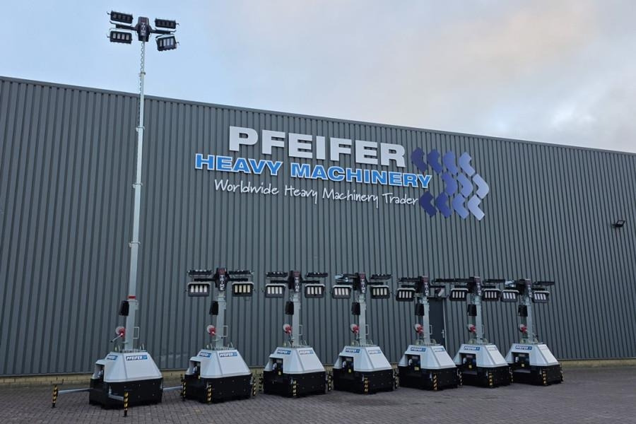 Apgaismojuma stabs Trime X-Mast 4 × 320W LED Valid Inspection, *Guarantee!: foto 10