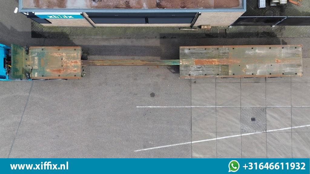 Broshuis 3-ass. Vlakke uitschuifbare Mega oplegger / 3x gestuurd - Bortu puspiekabe/ Platforma: foto 3 Broshuis 3-ass. Vlakke uitschuifbare Mega oplegger / 3x gestuurd - Bortu puspiekabe/ Platforma: foto 3