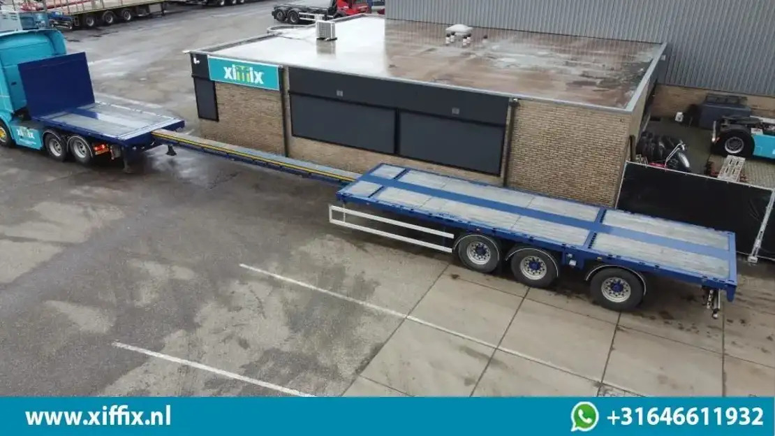 Doll 3-ass. Vlakke uitschuifbare oplegger / Naloop gestuurd / 14090 - Bortu puspiekabe/ Platforma: foto 1 Doll 3-ass. Vlakke uitschuifbare oplegger / Naloop gestuurd / 14090 - Bortu puspiekabe/ Platforma: foto 1