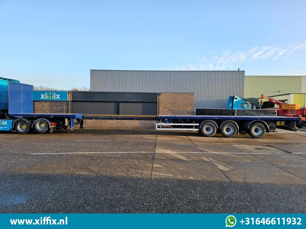 Bortu puspiekabe/ Platforma Doll 3-ass. Vlakke uitschuifbare oplegger / Naloop gestuurd / 14091: foto 11