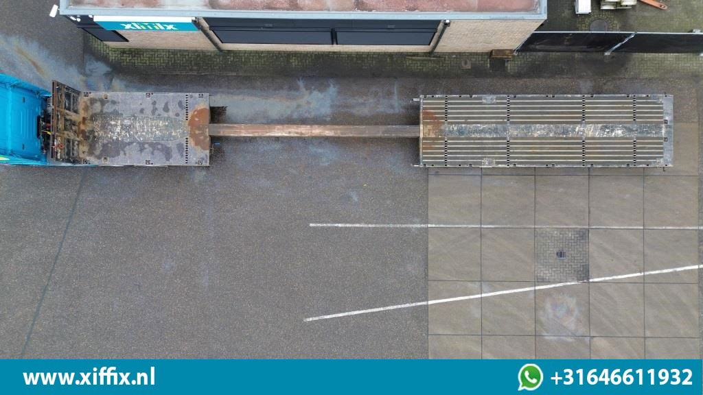 ES-GE 3-ass. Vlakke uitschuifbare Mega oplegger / Naloop gestuurd - Bortu puspiekabe/ Platforma: foto 3 ES-GE 3-ass. Vlakke uitschuifbare Mega oplegger / Naloop gestuurd - Bortu puspiekabe/ Platforma: foto 3