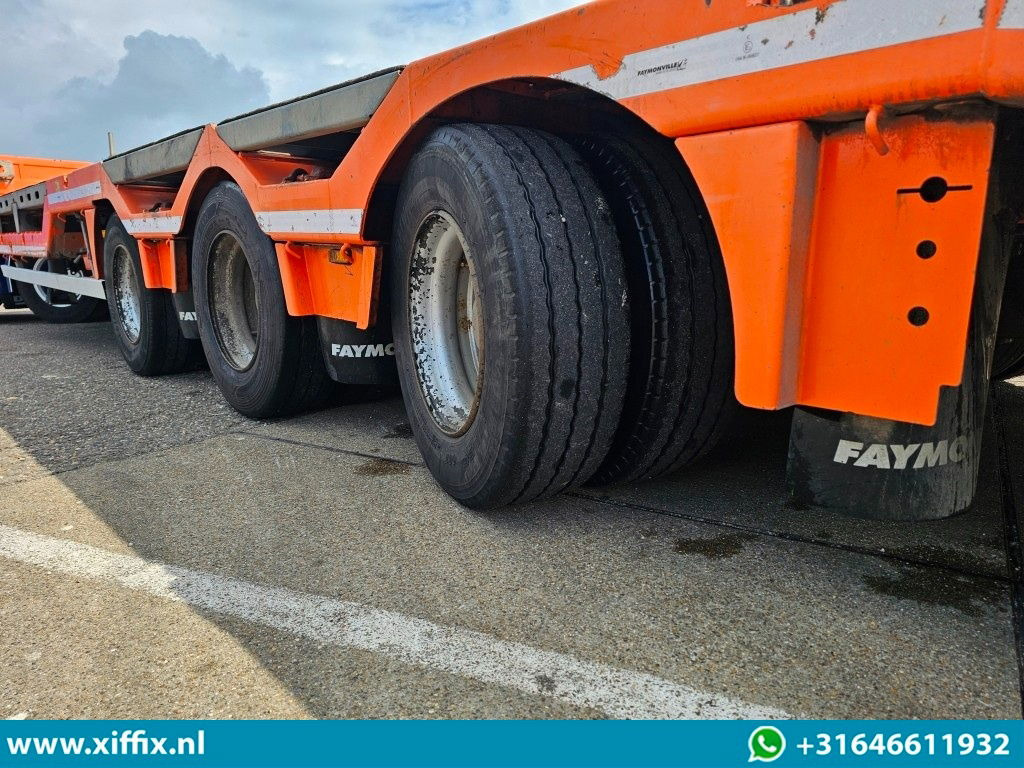 Faymonville 3-ass. Vlakke uitschuifbare Mega oplegger / Uitklapbare laadvloer klep / Naloop gestuurd - Bortu puspiekabe/ Platforma: foto 5 Faymonville 3-ass. Vlakke uitschuifbare Mega oplegger / Uitklapbare laadvloer klep / Naloop gestuurd - Bortu puspiekabe/ Platforma: foto 5