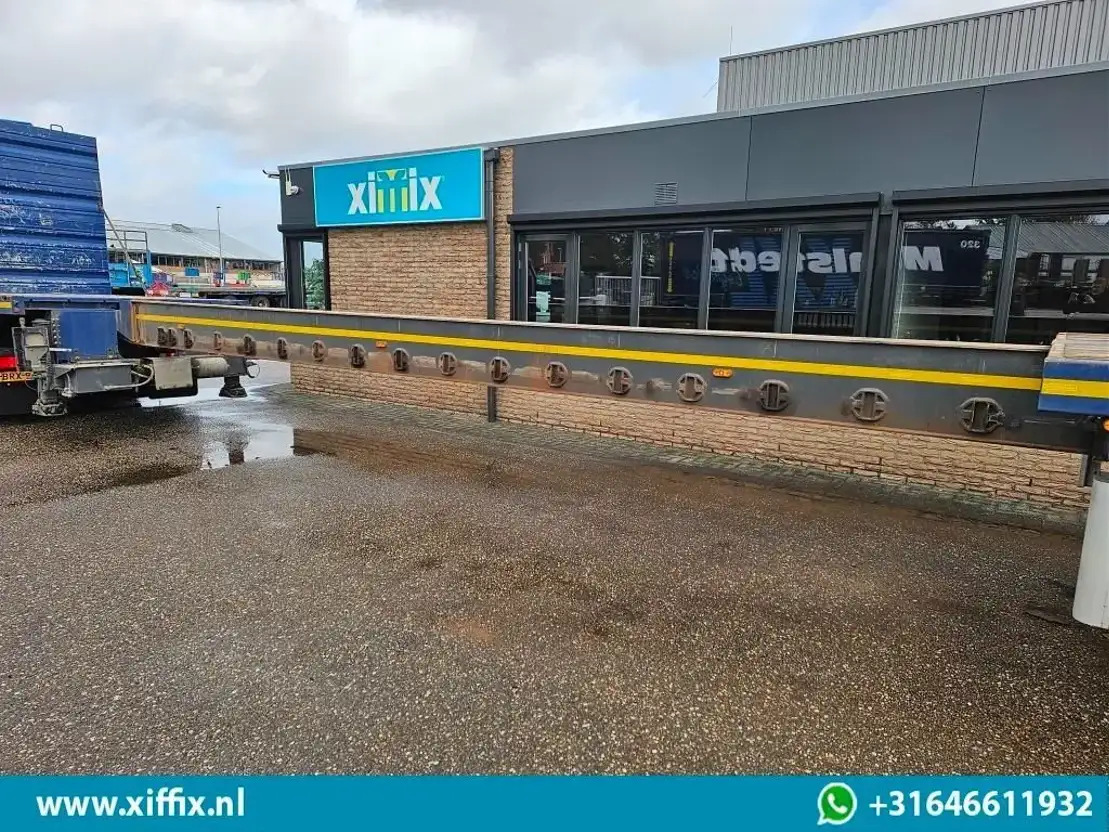 Goldhofer 3-ass. Vlakke uitschuifbare oplegger / 3x gestuurd - Bortu puspiekabe/ Platforma: foto 5 Goldhofer 3-ass. Vlakke uitschuifbare oplegger / 3x gestuurd - Bortu puspiekabe/ Platforma: foto 5