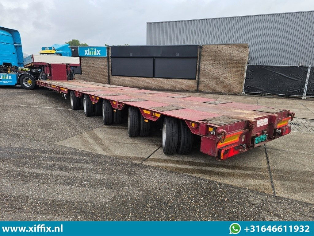 Goldhofer 5-ass. Uitschuifbare semi dieplader / 5x gestuurd - Puspiekabe zema profila platforma: foto 4 Goldhofer 5-ass. Uitschuifbare semi dieplader / 5x gestuurd - Puspiekabe zema profila platforma: foto 4