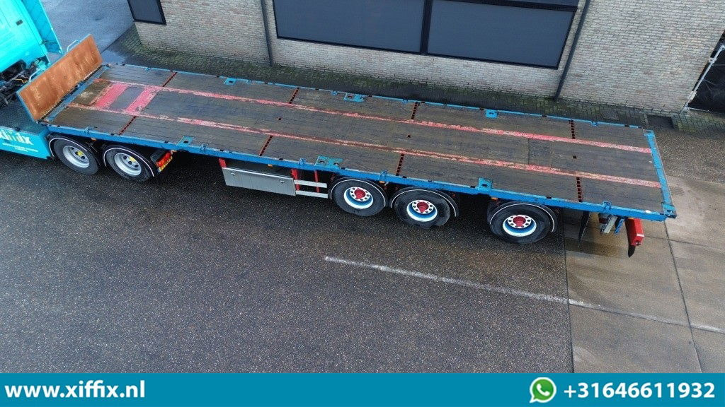 Groenewegen 3-ass. Vlakke oplegger / 1x gestuurd  - Bortu puspiekabe/ Platforma: foto 2 Groenewegen 3-ass. Vlakke oplegger / 1x gestuurd  - Bortu puspiekabe/ Platforma: foto 2