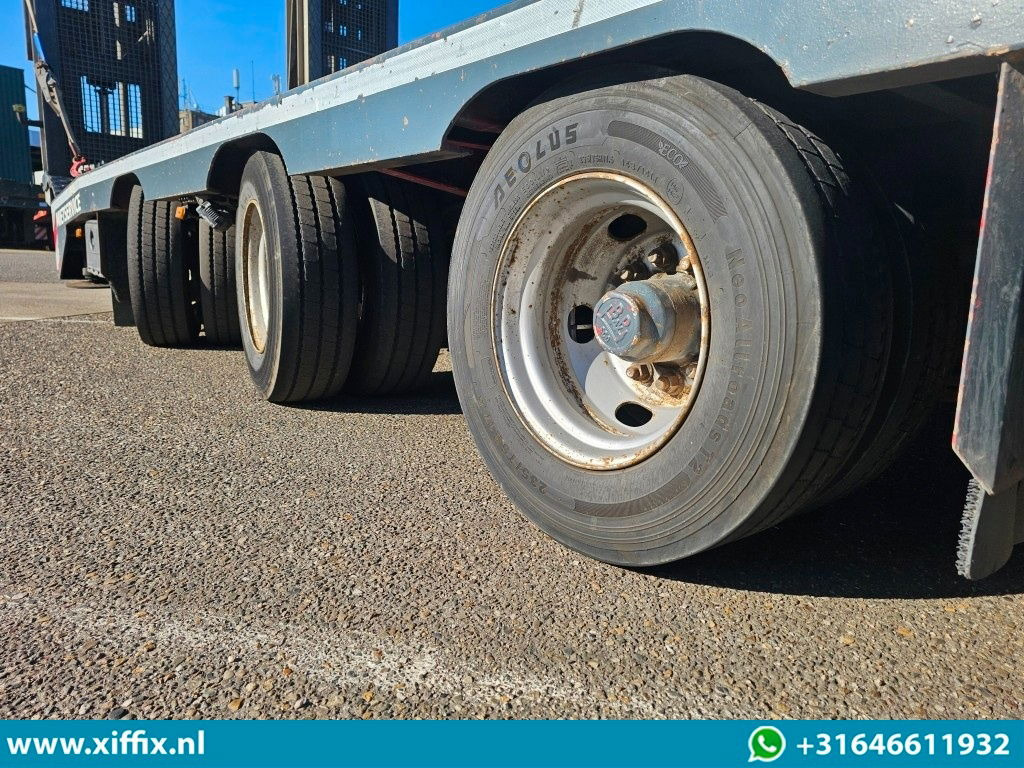 Meusburger 3-ass. Semi dieplader met dubbele hydr. Kleppen en hydr. Verstelbare - Puspiekabe zema profila platforma: foto 5 Meusburger 3-ass. Semi dieplader met dubbele hydr. Kleppen en hydr. Verstelbare - Puspiekabe zema profila platforma: foto 5