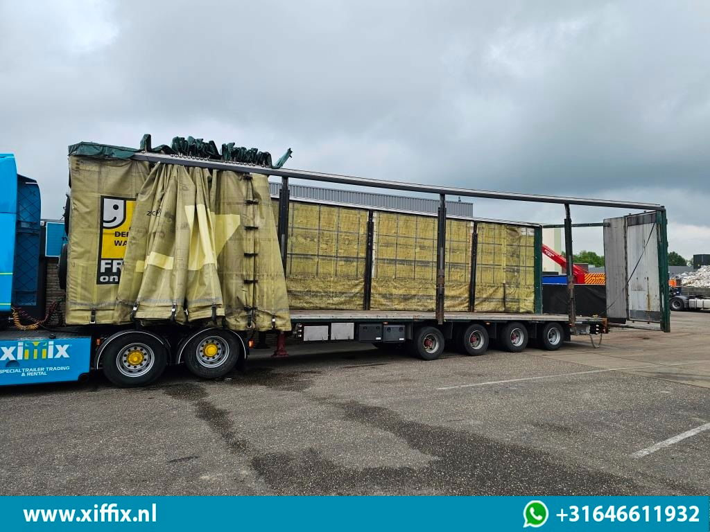 Meusburger 4-ass. Vlakke Mega oplegger met elektrische huifopbouw / 2x naloop ge - Bortu puspiekabe/ Platforma: foto 5 Meusburger 4-ass. Vlakke Mega oplegger met elektrische huifopbouw / 2x naloop ge - Bortu puspiekabe/ Platforma: foto 5