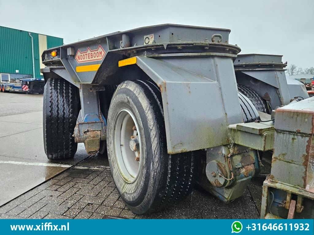 Nooteboom 2-ass. Dieplader met afneembare Nek / 16 Ton assen / 2x gestuurd - Puspiekabe zema profila platforma: foto 4 Nooteboom 2-ass. Dieplader met afneembare Nek / 16 Ton assen / 2x gestuurd - Puspiekabe zema profila platforma: foto 4