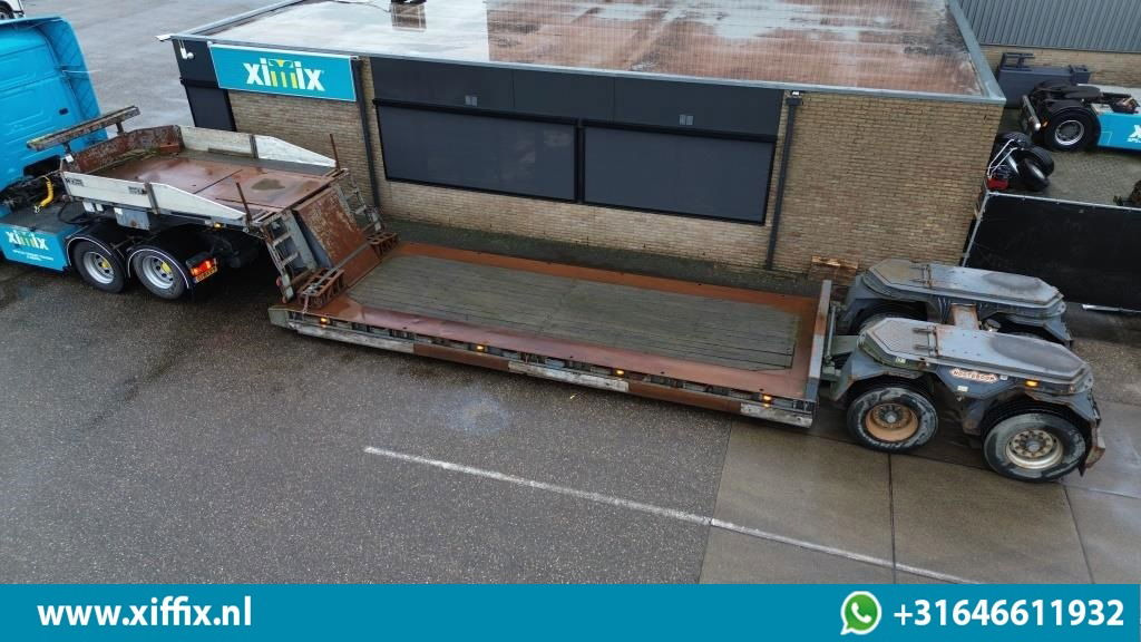 Nooteboom 2-ass. Dieplader met afneembare Nek / 16 Ton assen / 2x gestuurd - Puspiekabe zema profila platforma: foto 2 Nooteboom 2-ass. Dieplader met afneembare Nek / 16 Ton assen / 2x gestuurd - Puspiekabe zema profila platforma: foto 2