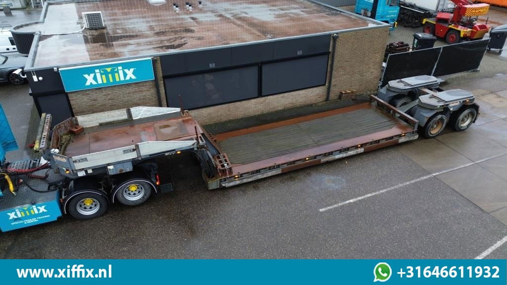 Nooteboom 2-ass. Dieplader met afneembare Nek / 16 Ton assen / 2x gestuurd - Puspiekabe zema profila platforma: foto 1 Nooteboom 2-ass. Dieplader met afneembare Nek / 16 Ton assen / 2x gestuurd - Puspiekabe zema profila platforma: foto 1