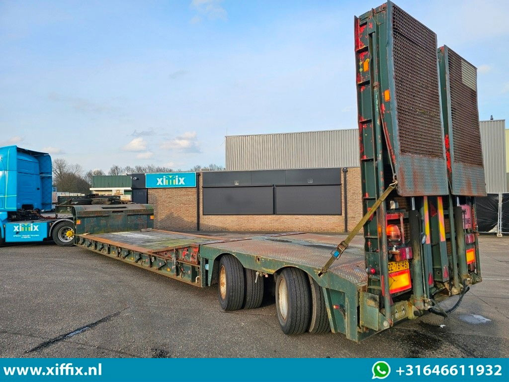 Nooteboom 2-ass. Dieplader met dubbele hydr. Kleppen / 2x gestuurd - Puspiekabe zema profila platforma: foto 4 Nooteboom 2-ass. Dieplader met dubbele hydr. Kleppen / 2x gestuurd - Puspiekabe zema profila platforma: foto 4