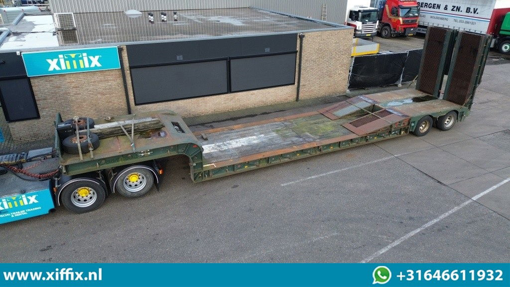 Nooteboom 2-ass. Dieplader met dubbele hydr. Kleppen / 2x gestuurd - Puspiekabe zema profila platforma: foto 1 Nooteboom 2-ass. Dieplader met dubbele hydr. Kleppen / 2x gestuurd - Puspiekabe zema profila platforma: foto 1
