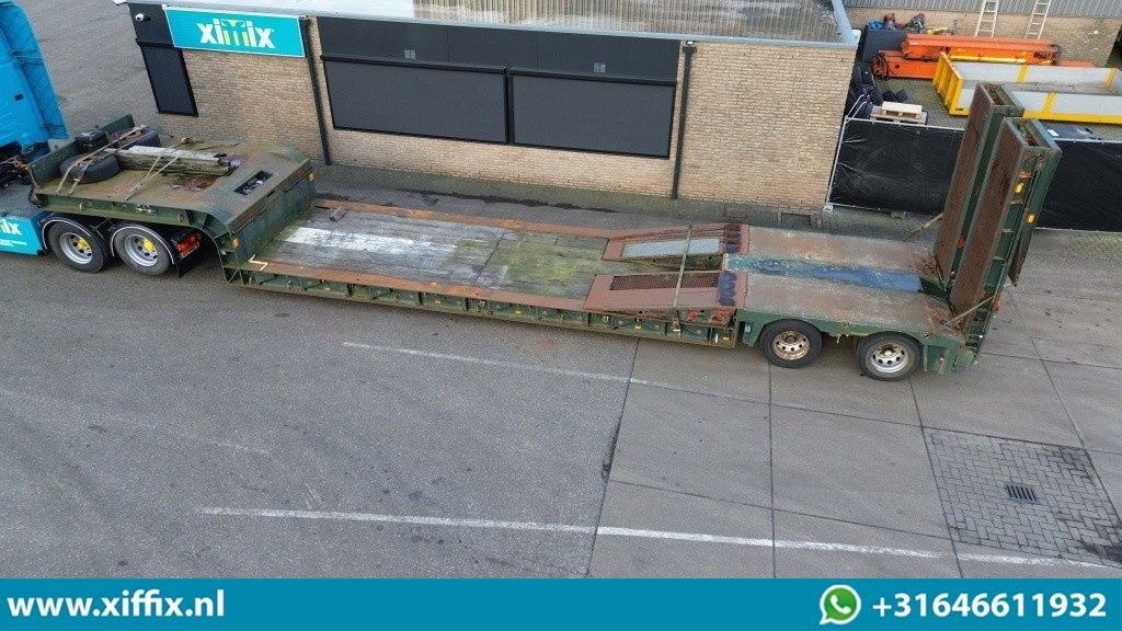 Nooteboom 2-ass. Dieplader met dubbele hydr. Kleppen / 2x gestuurd - Puspiekabe zema profila platforma: foto 2 Nooteboom 2-ass. Dieplader met dubbele hydr. Kleppen / 2x gestuurd - Puspiekabe zema profila platforma: foto 2