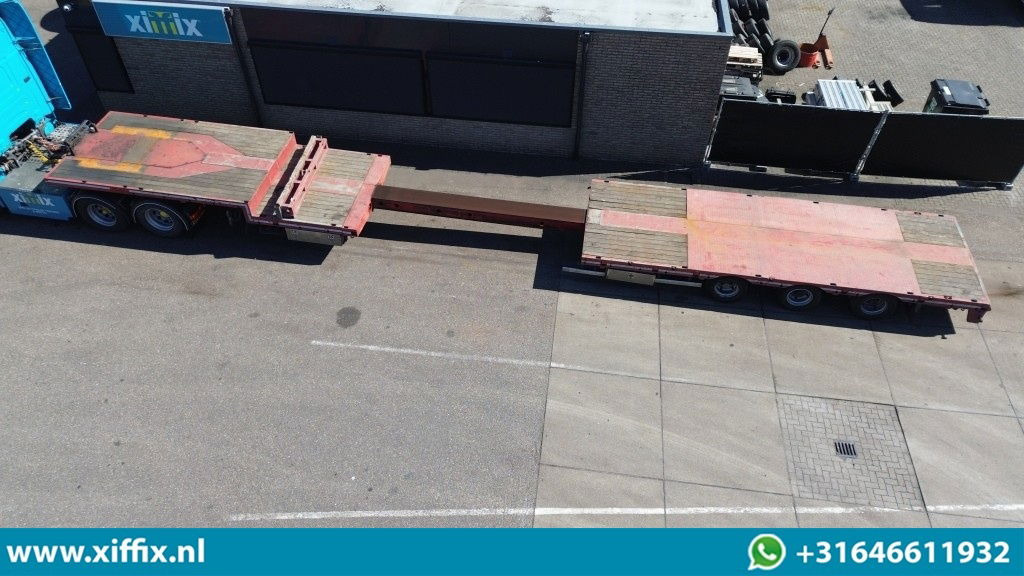 Nooteboom 3-ass. Uitschuifbare Mega semi dieplader / 3x gestuurd - Puspiekabe zema profila platforma: foto 2 Nooteboom 3-ass. Uitschuifbare Mega semi dieplader / 3x gestuurd - Puspiekabe zema profila platforma: foto 2