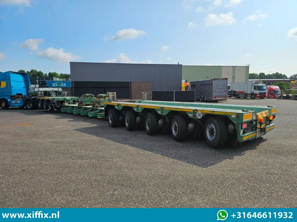 SCHEUERLE 3bed5 Uitschuifbare dieplader met afneembare nek / Pendel assen - Puspiekabe zema profila platforma: foto 5 SCHEUERLE 3bed5 Uitschuifbare dieplader met afneembare nek / Pendel assen - Puspiekabe zema profila platforma: foto 5