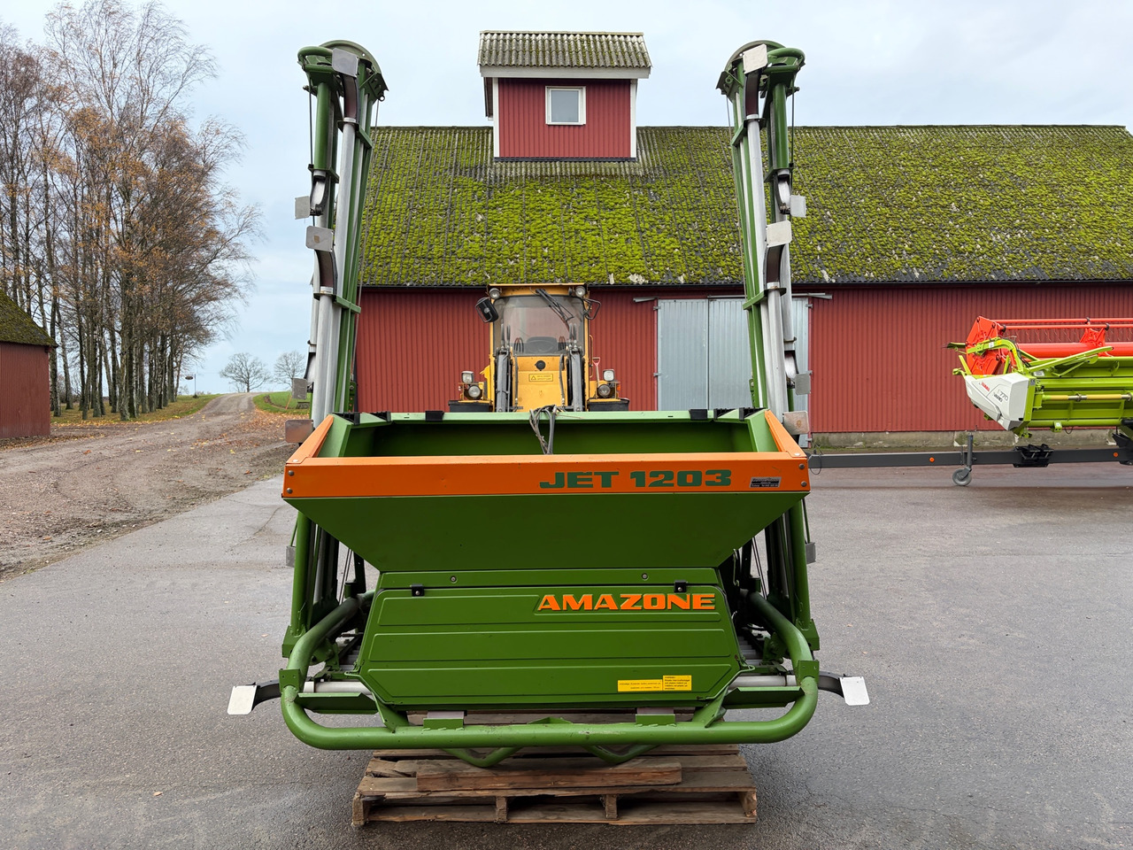 Amazone Jet 1203 - Minerālmēslu izkliedētājs: foto 1 Amazone Jet 1203 - Minerālmēslu izkliedētājs: foto 1